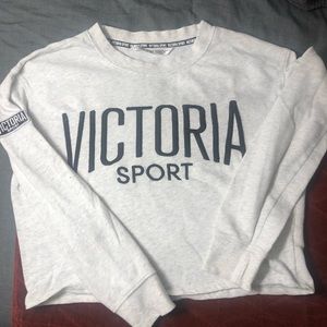 Victoria Sport cropped sweatshirt, size small